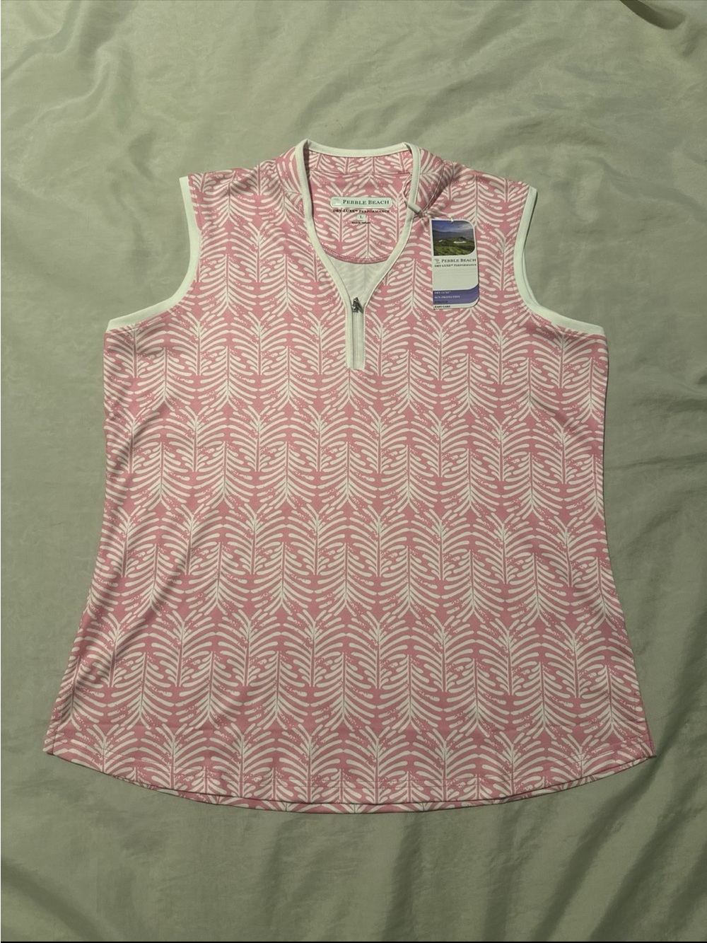 NWT Pebble Beach Dry-Luxe Top Sz L